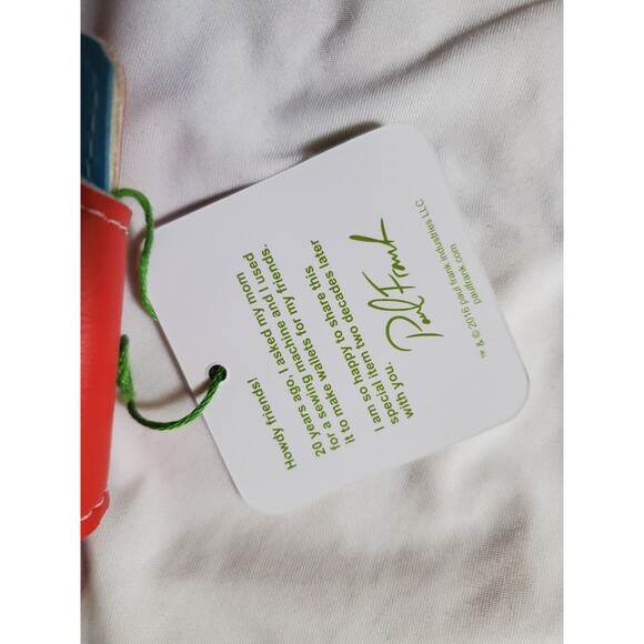 Paul Frank Red Wallet with Silver Accents - Picture 5 of 7